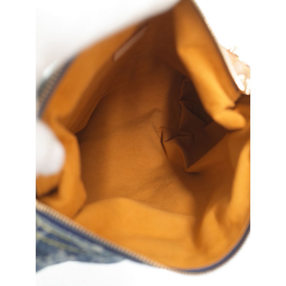 Louis Vuitton Monogram Denim Baggy GM Shoulder Bag Blue - Picture 3 of 9